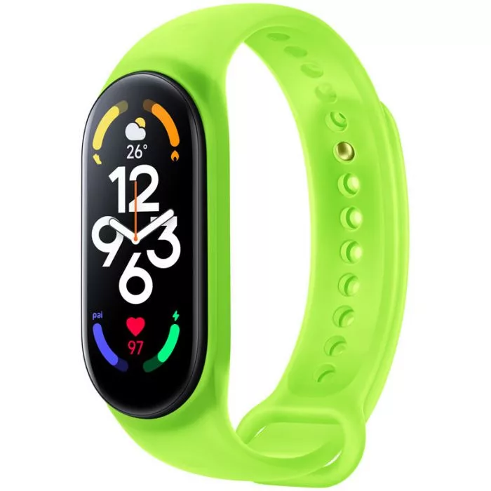 Xiaomi Smart Band 7 Replacement Strap, Neon Green