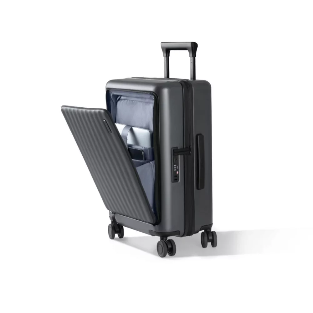 Xiaomi Front Pocket Carry-on Luggage 20" Suitcase, Black