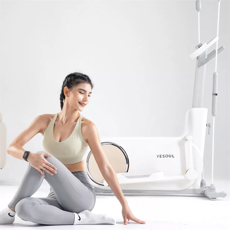 Yesoul EF25 Elliptical Trainer, White