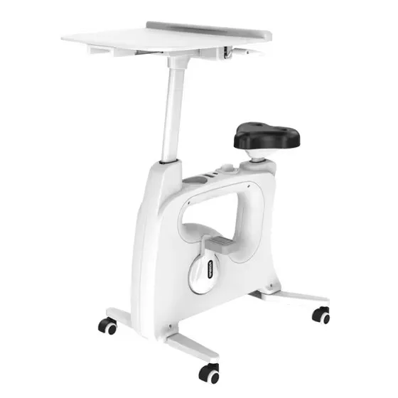 Flexispot Bench Exercise Bike V9, Home Exercise Bike, White